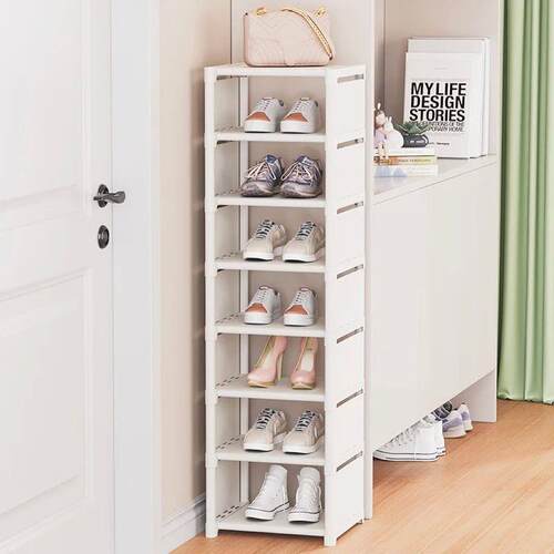 Multi-Layer Stackable Shoe Cabinet Simple Shoes Storage Rack