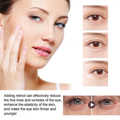 Hoygi Retinol Eye Cream - For Wrinkles, Fine Lines, Dark Cir