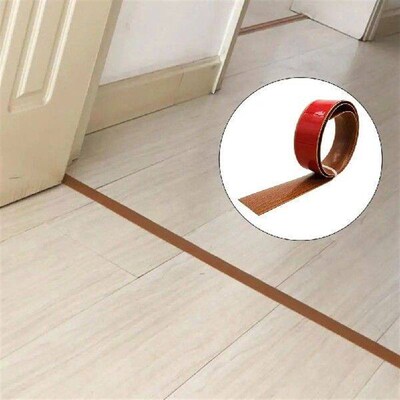 200*4cm Edge Trim Door Seal Strip Self-Adhesive Wood Floor