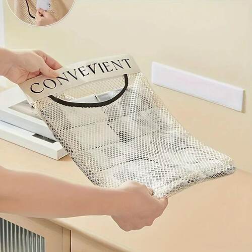 Reusable Hanging Fruit Storage Mesh, Kitchen Pantry Food Sto