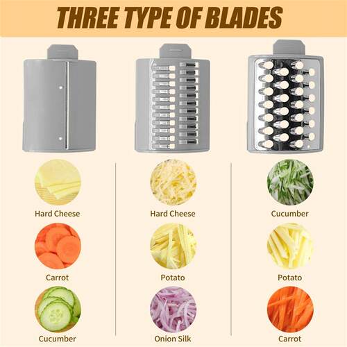 Electric Cheese Grater, Electric Slicer Shredder, Electric V