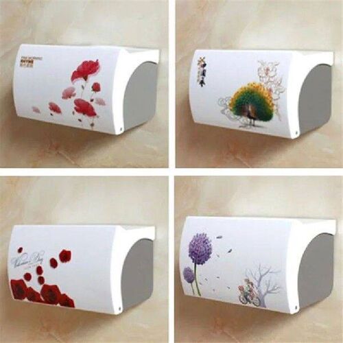 Punching Free Toilet Roll Paper Holders Tissue Box Storage