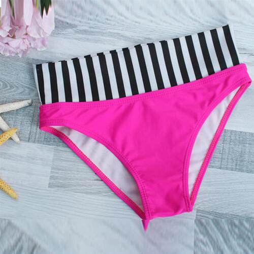 Swimwear Women Swimsuit Stripe Bikini Set Bandage bikinis 2