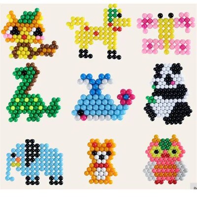 1000pcs/bag Water Spray Beads Magic Hama Beads kids perlen s