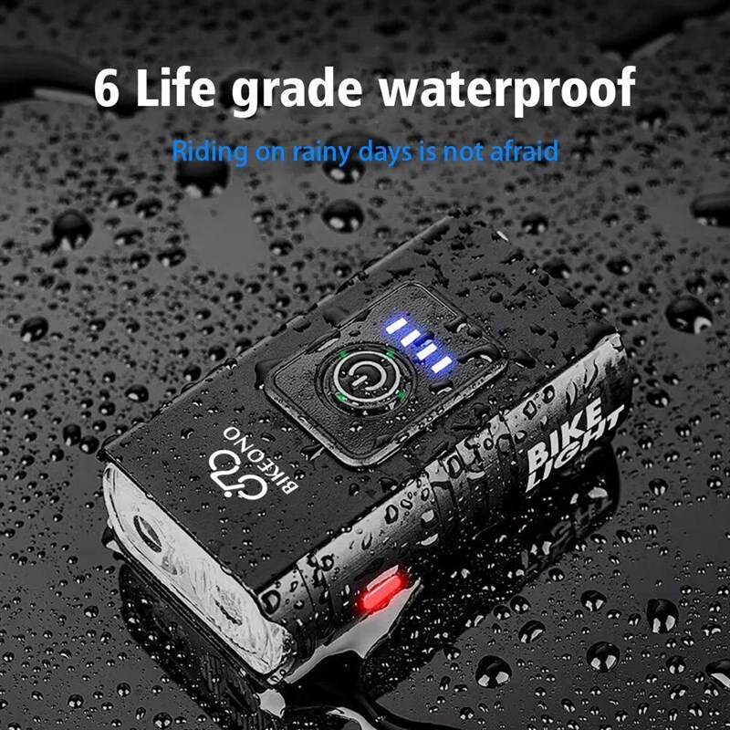 1000LM Bike Light  Headlight T6 Bicycle Flashlight LED USB R图片
