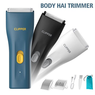 Body Hair Trimmer for Men Electric Pubic Groin Hair Trimmer