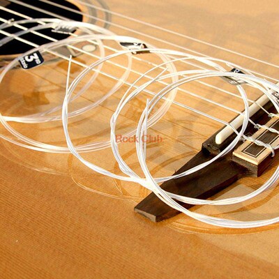 Classical Guitar Strings Nylon Core Silver Plated Copper Wou