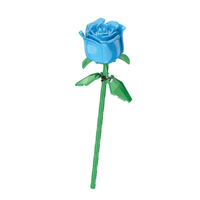 2024 City Creativity Potted Plants Flower Rose Model Buildin