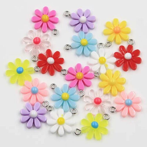 30pcs Charms flower sunflower daisy 20x16mm Pendant Crafts M