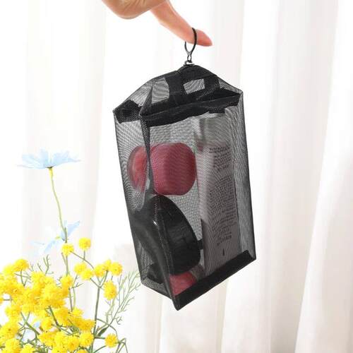 3size Black Makeup Bags Small Large Mesh Transparent Cosmeti