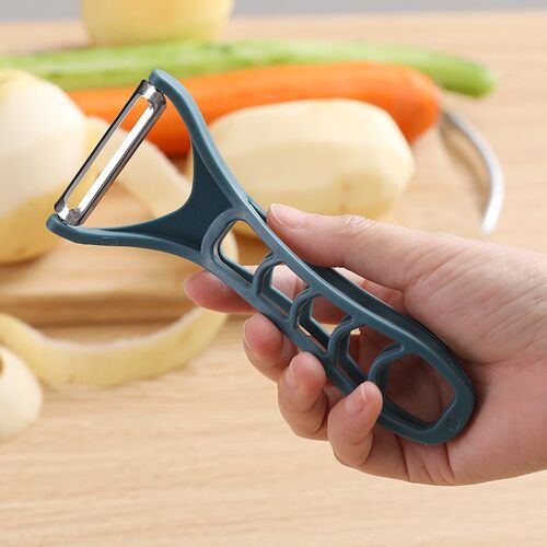 Creative hollow handle peeler household kitchen plastic pota