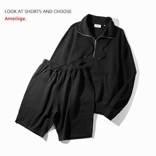 480g retro heavy cotton straight size elastic spring and aut
