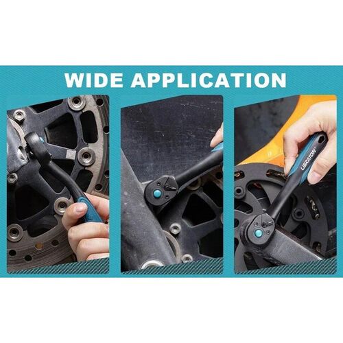 Libraton 1/4 Inch Ratchet 1pc, Ratchet Handle with Teardrop