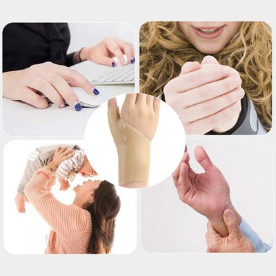 Waterproof Brace Soft Pain Relief Magnetic Thumb Support Wri
