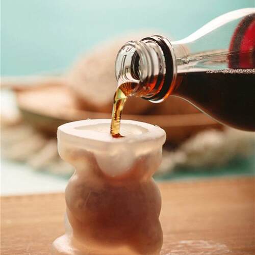 Ice Cube Maker Little bear dogShape  Tray Ice Cream Tool
