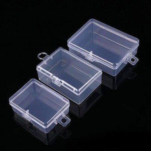 Rectangular Case Plastic Storage Box Packing Translucent