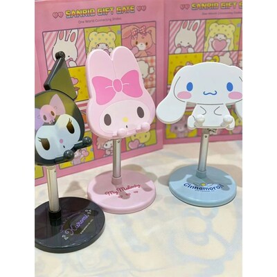 Sanrio My Melody Kuromi Cinnamoroll Phone Stand Lazy Telesco