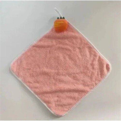 Cartoon Hanging Hand Towel Coral Velvet Household Absorbent