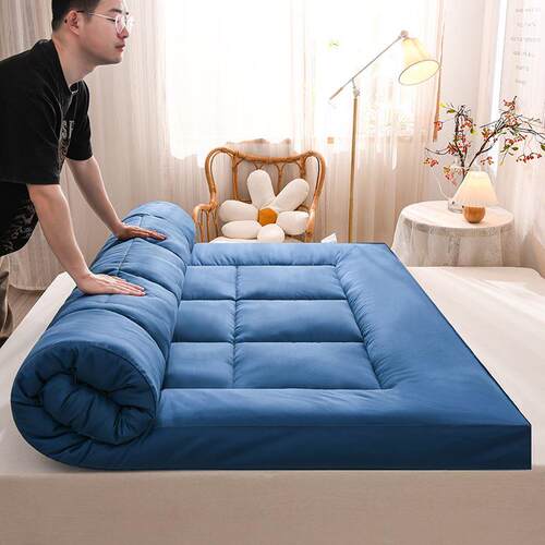 10cm thick soft bed mattress folding mattress topper pad床垫