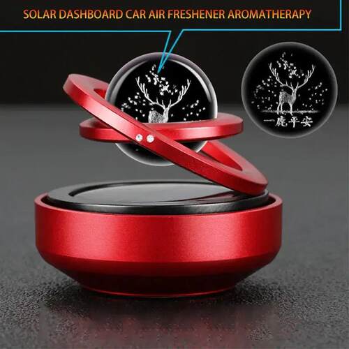 Car Air Fresheners Solar Energy Air Purifier for Car Interio
