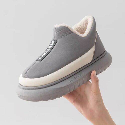 Chunky Thick Heels Women Snow Boots Outdoor Platform Fashion