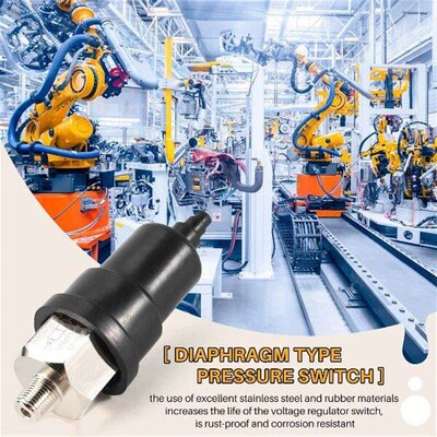 Reliable 1/8 inch Port Adjustable Diaphragm Type Pressure