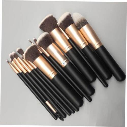 14pcs makeup brushes set for foundation powder blusher lip