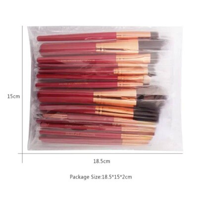 3/13/22pcs Professional Makeup rushes Tools Set Make Up rush