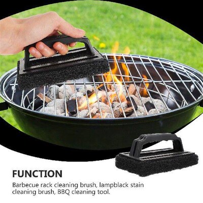 3 Pcs Cleaner Grill Cleaning Brush Frying Pan Barbecue Wire