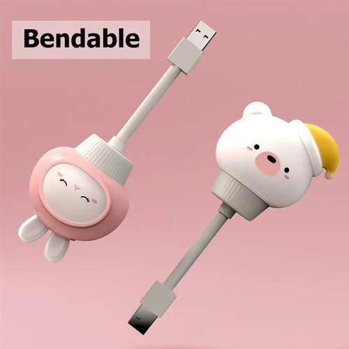 USB Night Light LED Chlidren Cute Cartoon Night Lamp Bear Ch