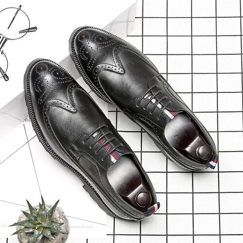 Classic leather dress shoes for men business shoes尖头男皮鞋