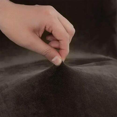 1/4/6 Pcs Velvet Long Back Chair Cover Spandex Dining Chair
