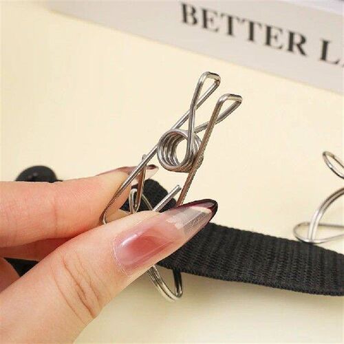 1PC No Punch Wardrobe Storage Hanger Clips Multifunctional