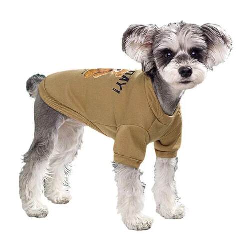 Dogs Winter Cute Clothes Puppy Warm Pullover Sweatshirt Bear
