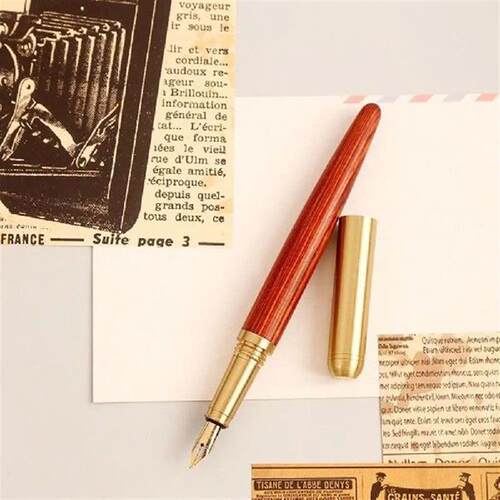New 0.5mm Tip Fountain Pen Detachable Colorful Gel Pen
