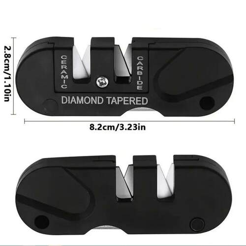 4-in-1 Mini Portable Tungsten Ceramic Carbide Knife Whetston
