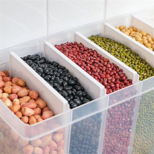 Home Sealed Rice Storage Box Wall Mounted Cereal Grain Conta