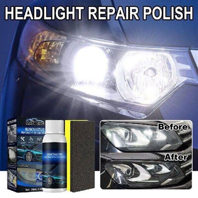 Headlight Repair Polish Auto Headlamp Repair Fluid Liquid