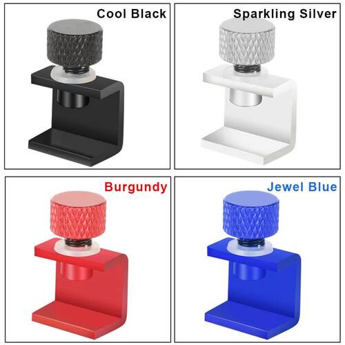 XCR3D 2pcs 3D Printer Parts Glass Plate Clamp Clip Build Pla