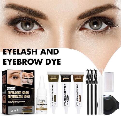 New Eyelash Eyebrow Dye Tint Kit Professional Lash Lifting