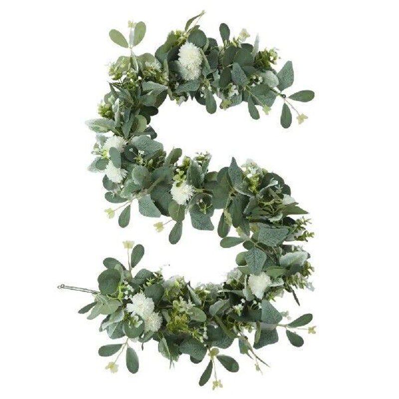 Artificial Flower Artificial Norfolk Pine Garland Imitation - 实物图