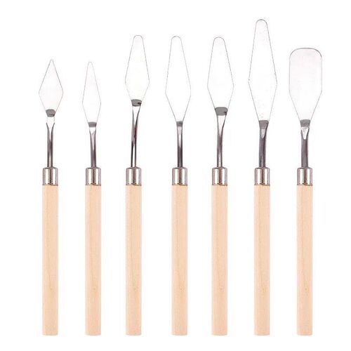 Palette Oil Mix Scrape Scraper Knife Texture Painter Paint T