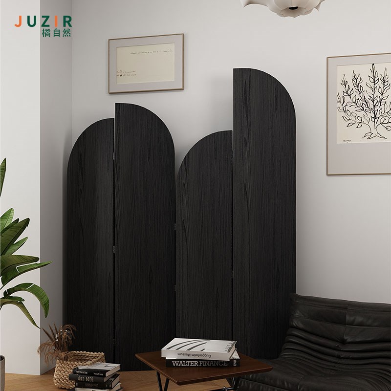 法式折叠屏风隔断可移动客厅沙发C背景墙房间卧室玄关遮挡可定制