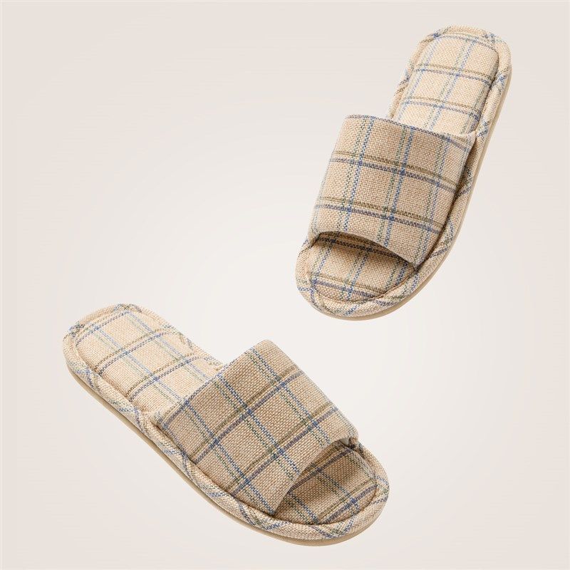 透气吸汗亚d麻拖鞋女四季通用室内居家居防滑防臭春夏棉麻布拖鞋,居家布艺,居家亚麻拖鞋,淘宝优惠券,粉丝福利购,淘宝优惠卷