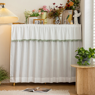 置物架货架遮挡帘柜子防尘免打孔遮挡布I帘厨房杂物遮丑帘子魔术