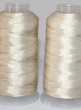 无碱黄色0d.25MM玻璃纤维缝纫纱线 净重200克耐高温550度防火线