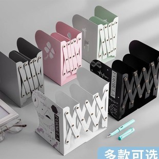 桌上书架学生简约伸缩铁书架学校书架钢制书架书店书架工业风书架