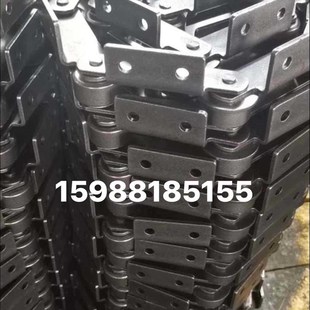 链板线链条长节距输送链P100P75P125P150P200P250带耳链条弯板链