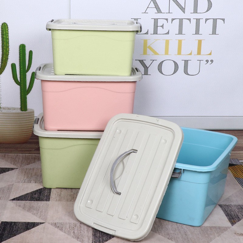 厂家销售手提收纳箱 塑料加厚可整理箱 家用周转箱 储物箱