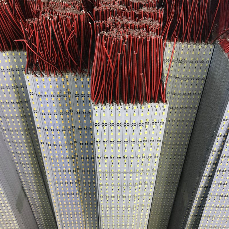 led硬灯带 LED5730硬灯条12V72珠灯嵌入式柜台货架展柜层板灯条